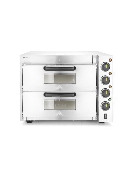 Kétaknás pizzakemence - 3 kW