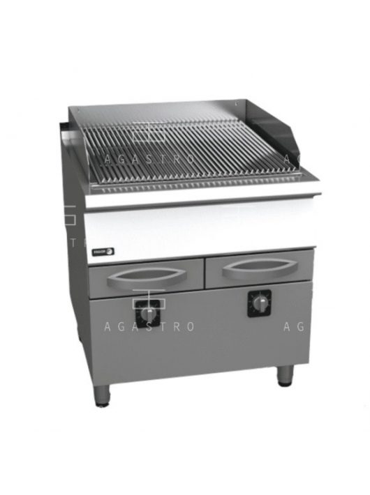 Elektromos grillsütő (inox) - 2 zóna - 15 kW 