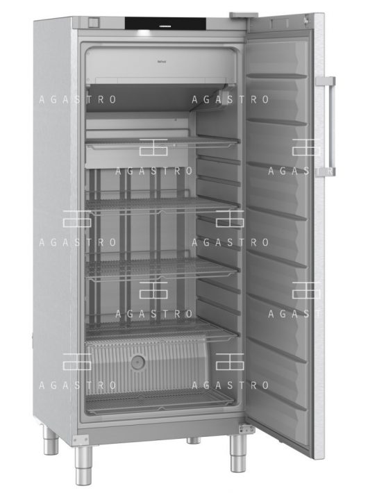 LIEBHERR (FFFCvg 4001) - Rozsdamentes fagyasztószekrény - 273 literes, 597 × 654 × 1884 mm