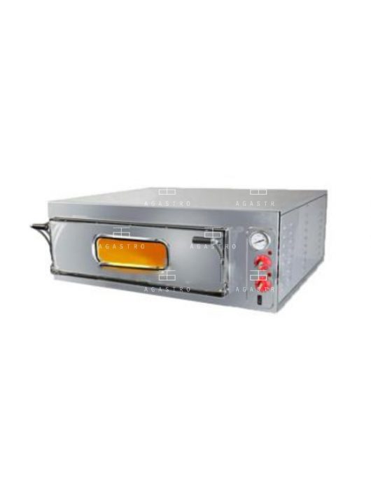 Egyaknás pizzakemence 4-es 5 kW Professional